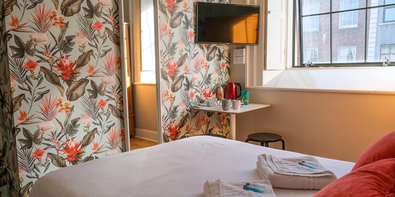 Private Room at Gardiner House Hostel in Dublin -5