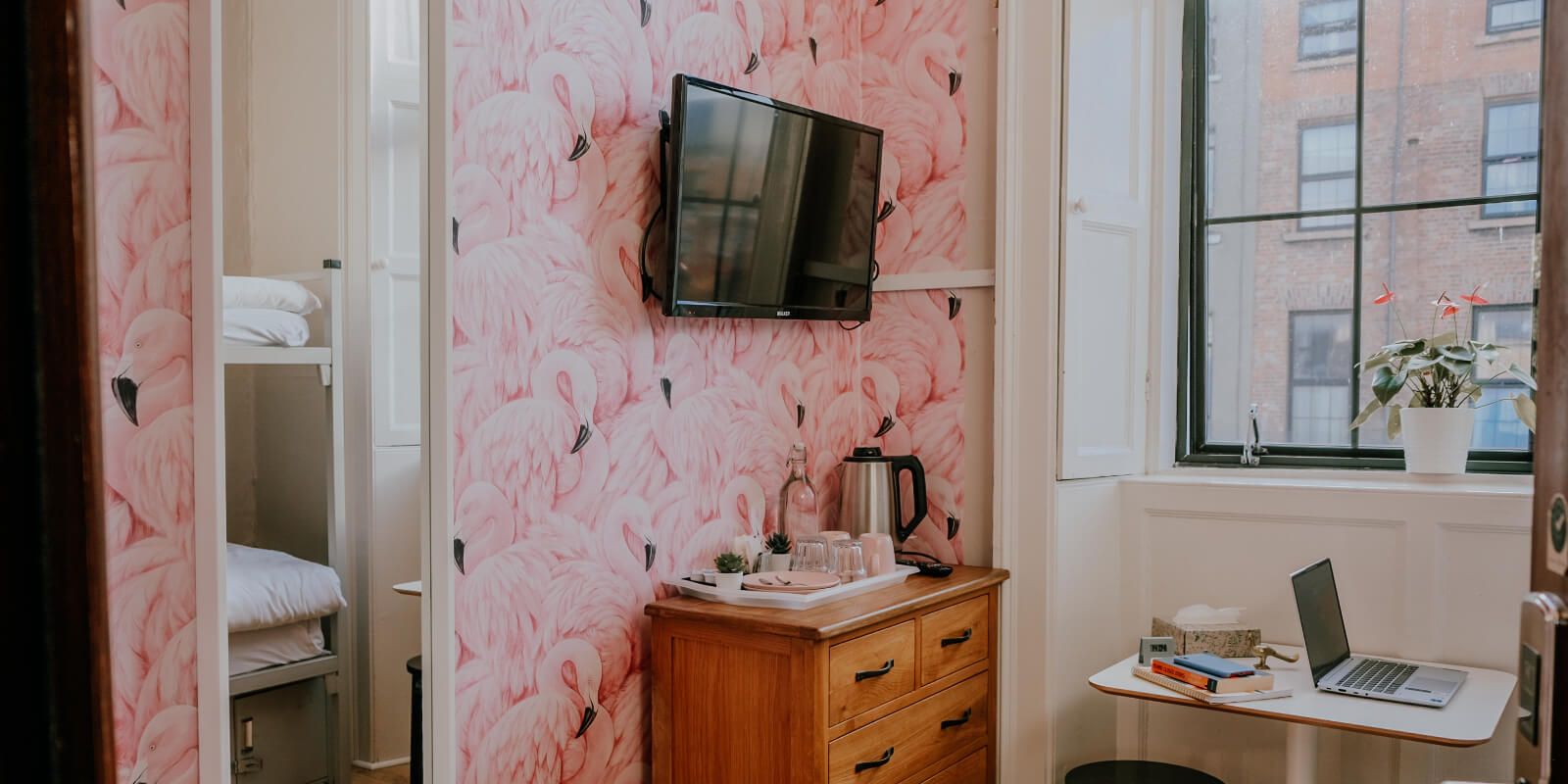 Twin Room at Gardiner House Hostel in Dublin -18