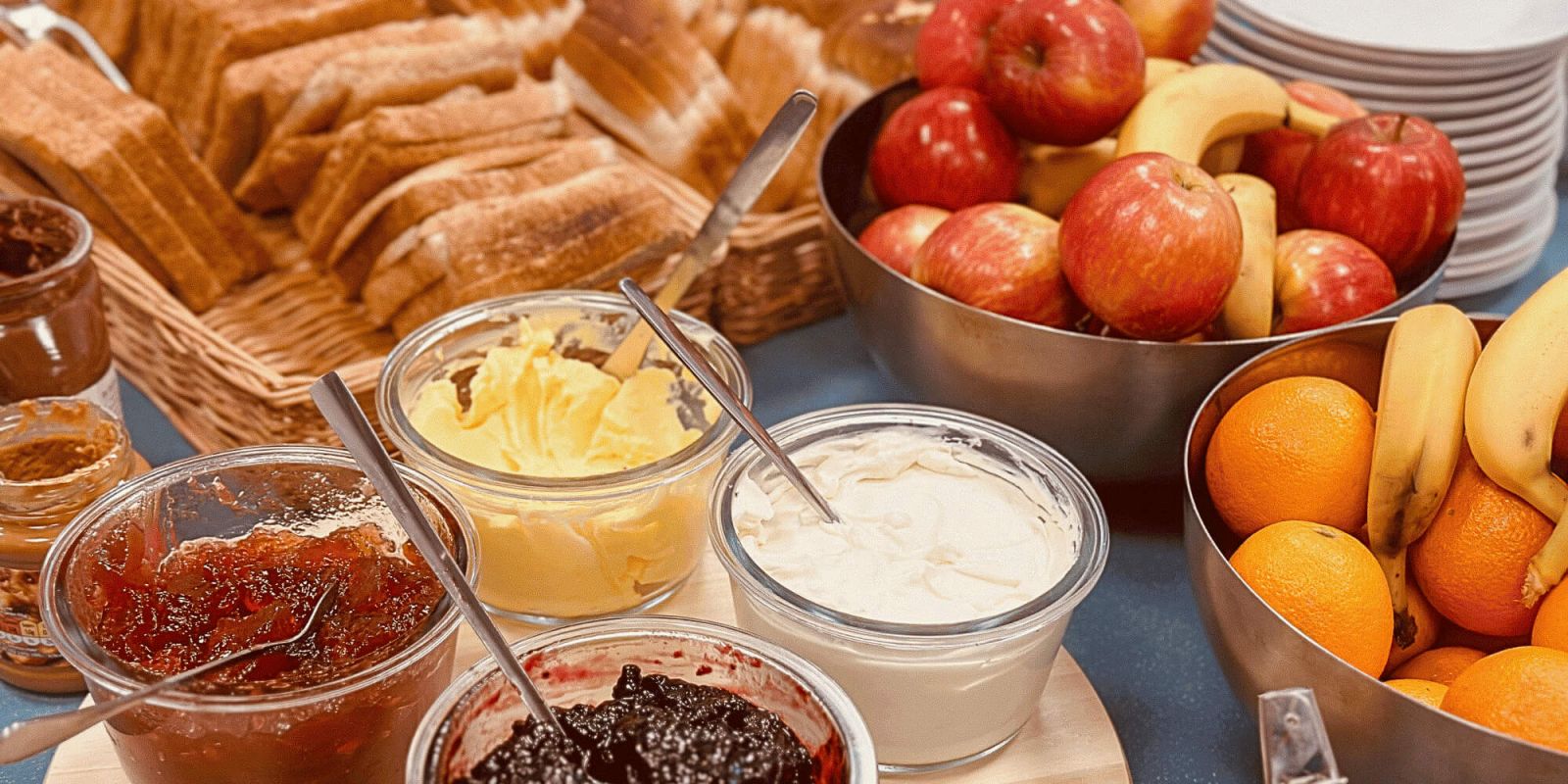 Free Breakfast - Continental Breakfast at Gardiner House Hostel in Dublin