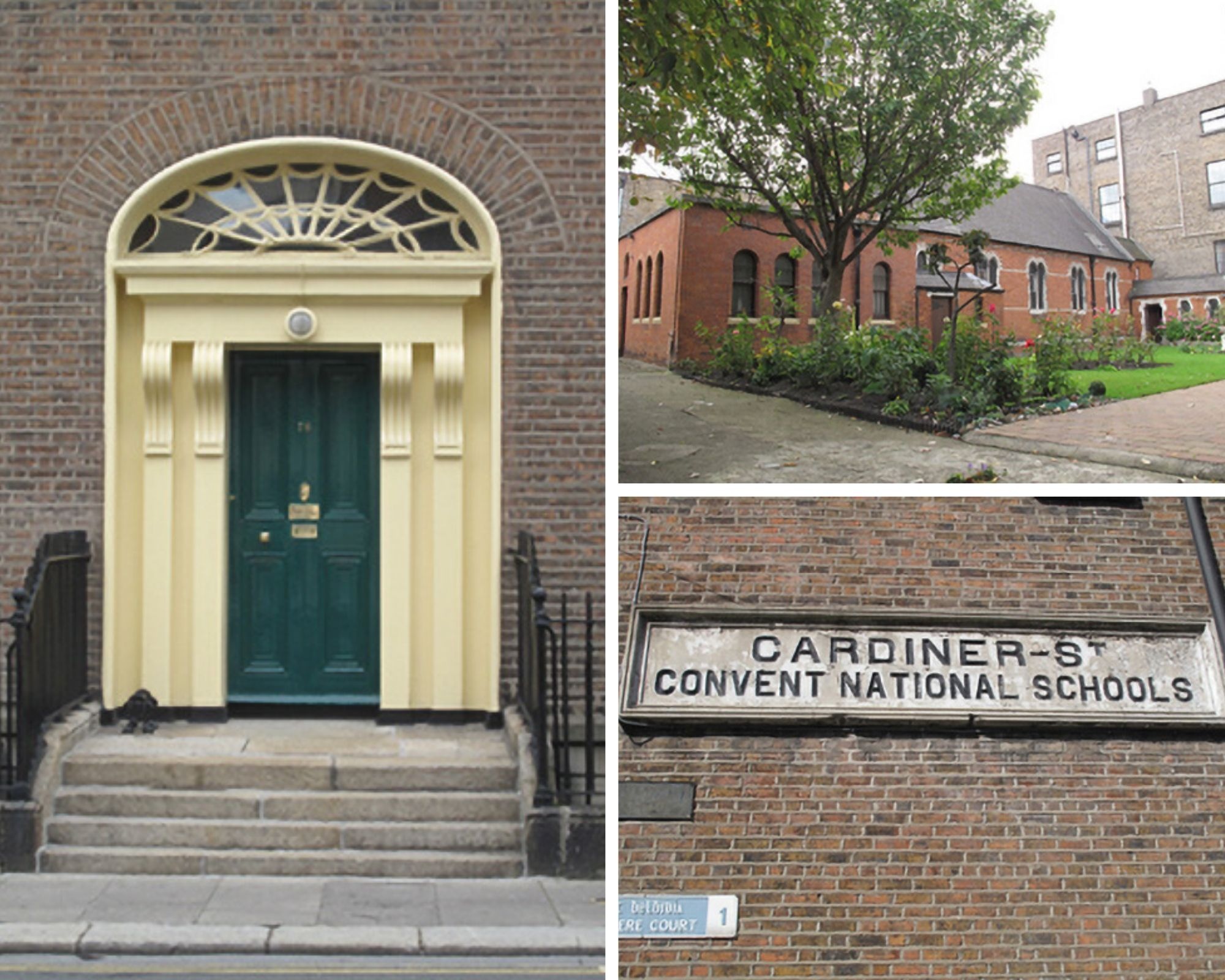 Three pictures of the Gardiner Street Convent