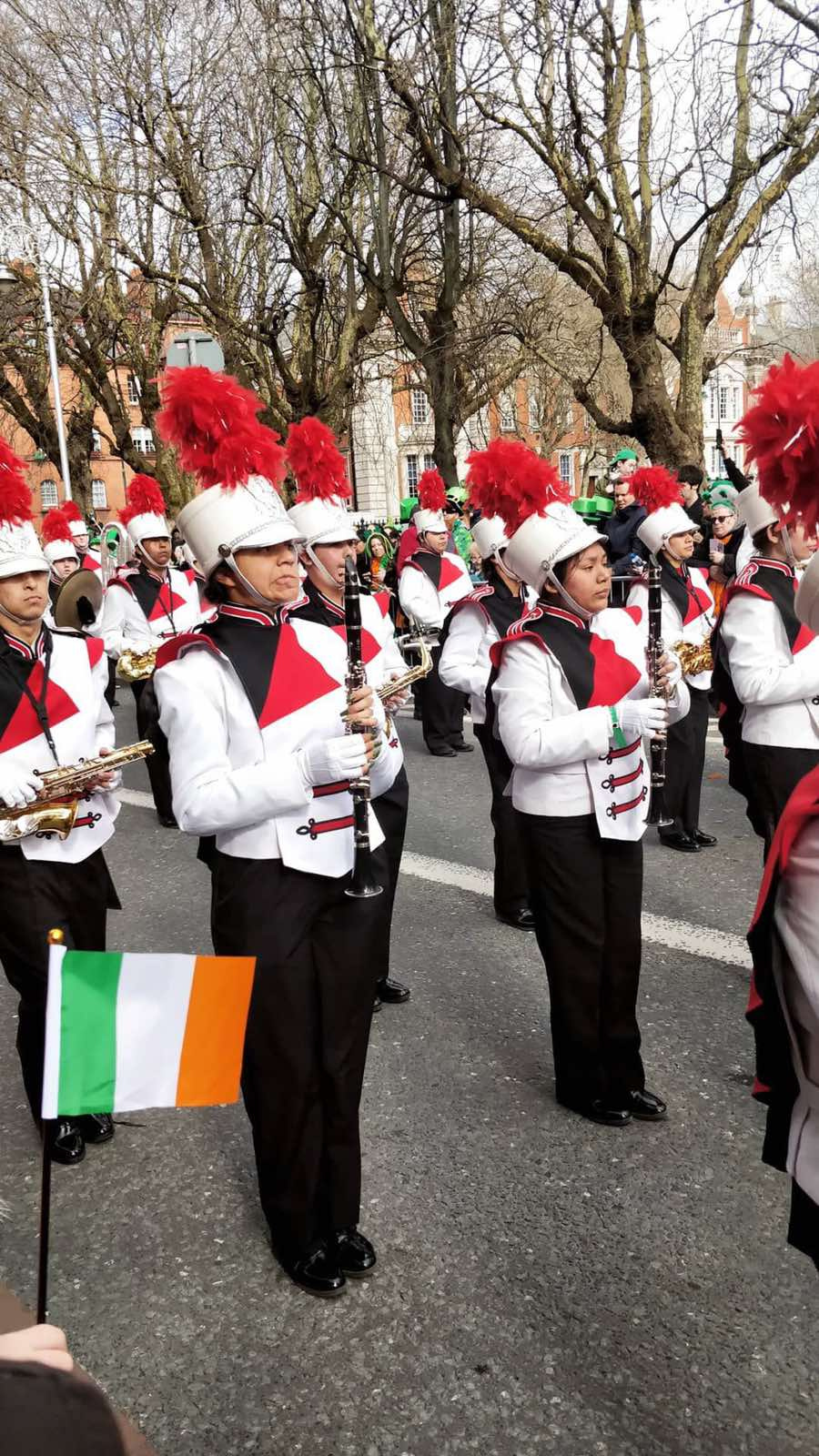 St Patricks Parade in Dublin, Ireland