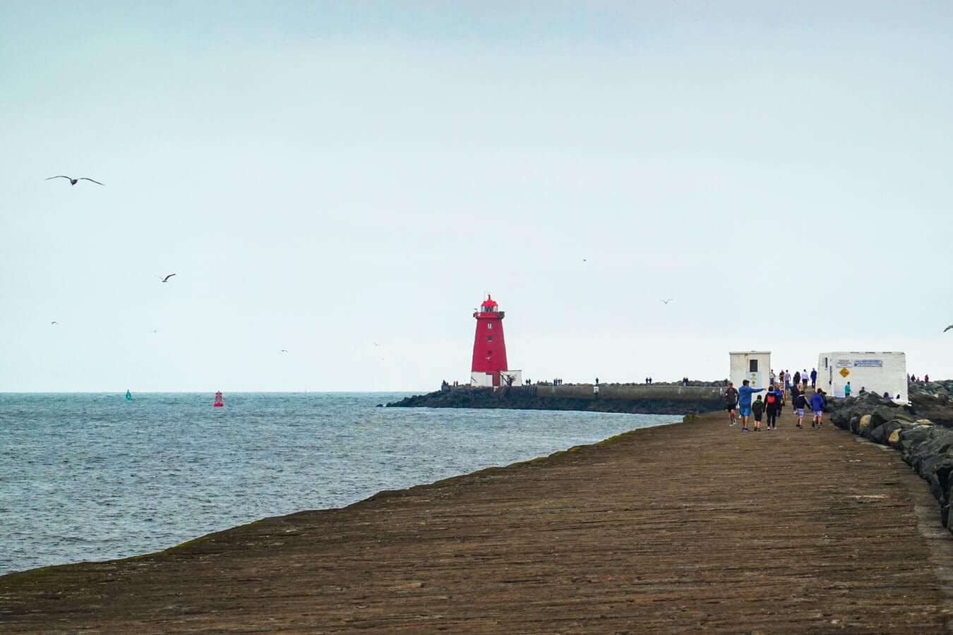 Poolbeg Lighthouse, Dublin, Ireland