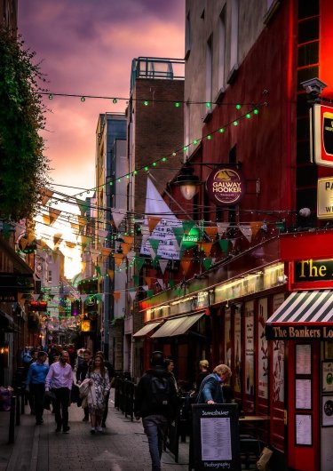 Pubs inside Temple Bar District