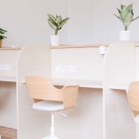 Canbe Coworking Desks at Coworking Space